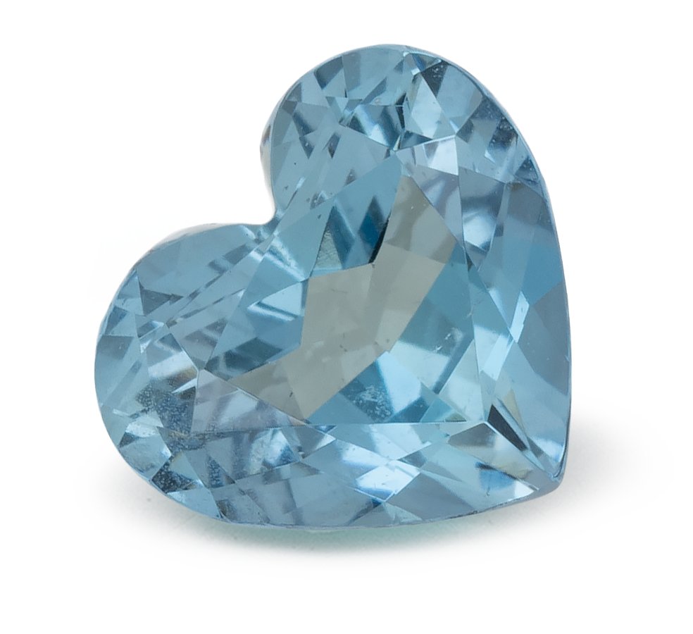 HEART 0.83ct Natural Aquamarine 