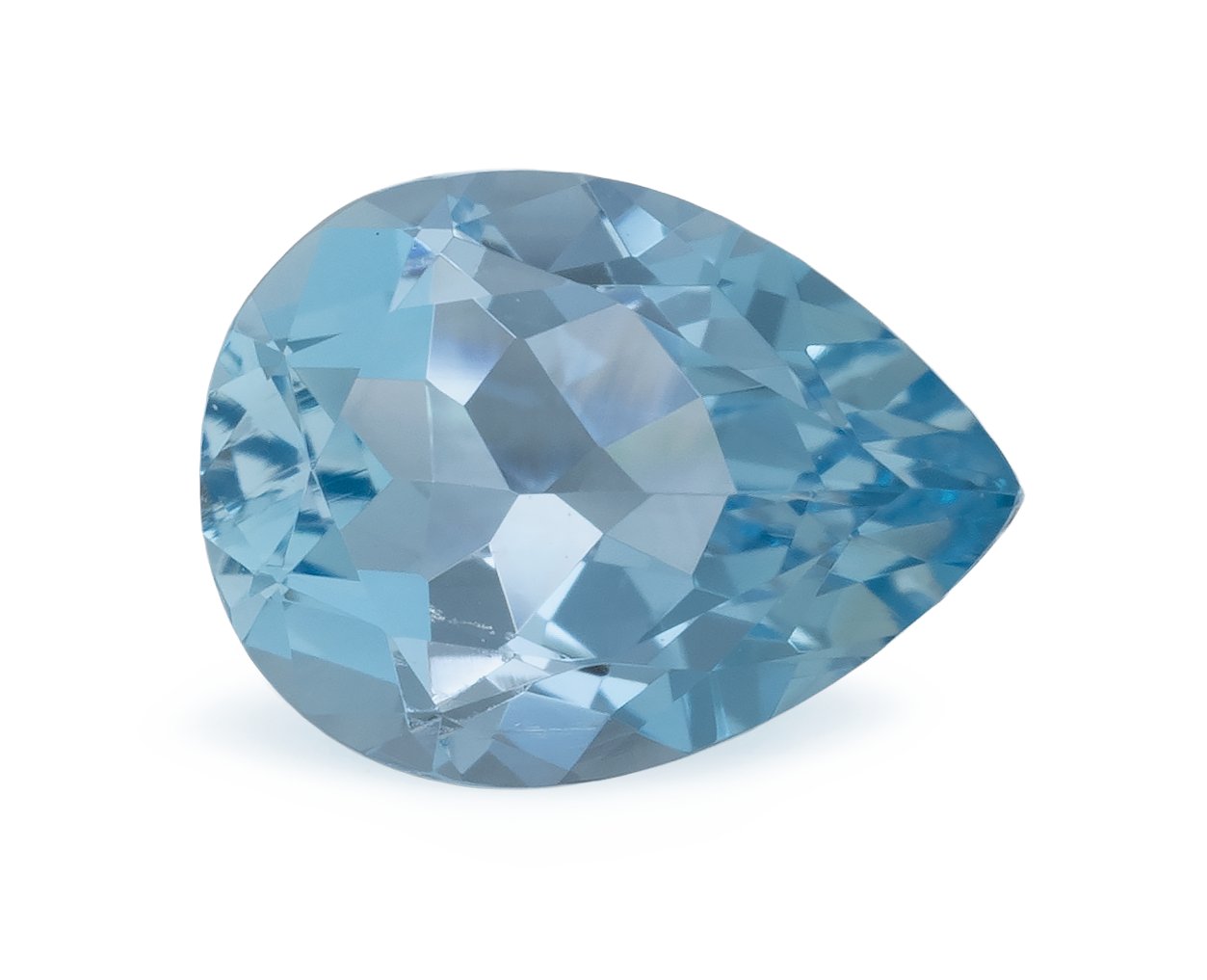PEAR 0.93ct Natural Aquamarine 