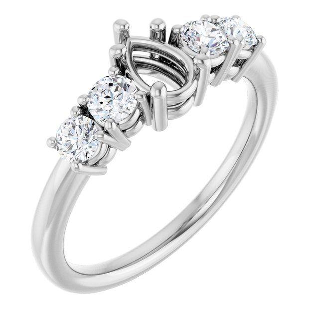 14k White Gold