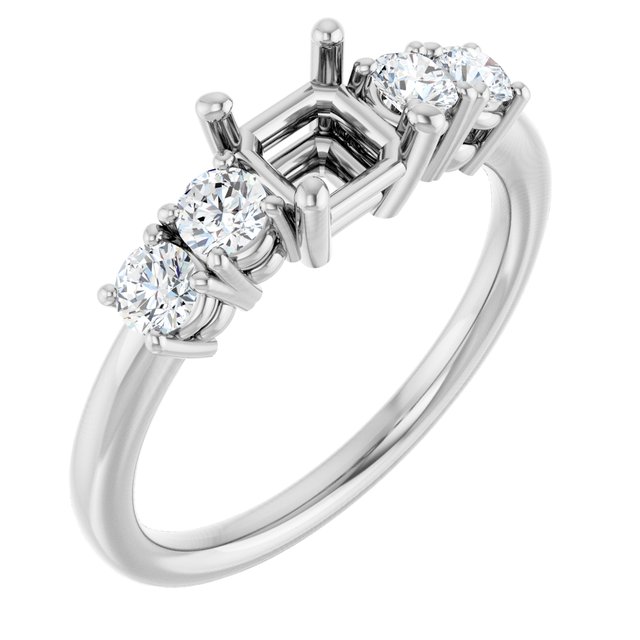 14k White Gold