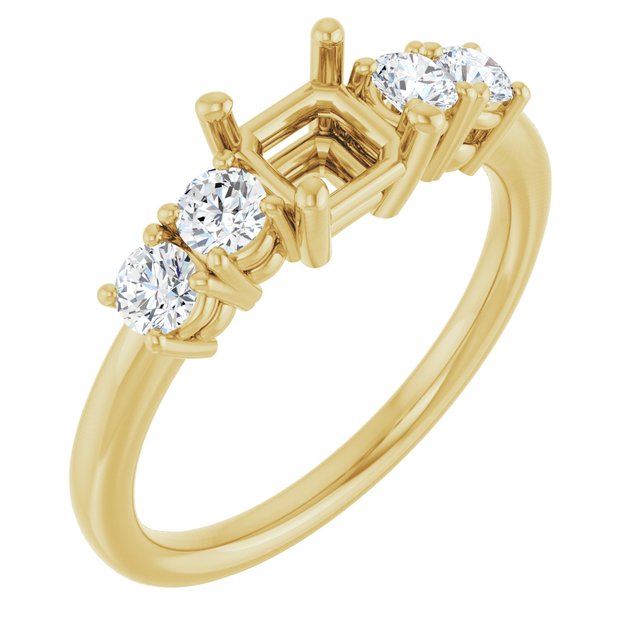 14k Yellow Gold