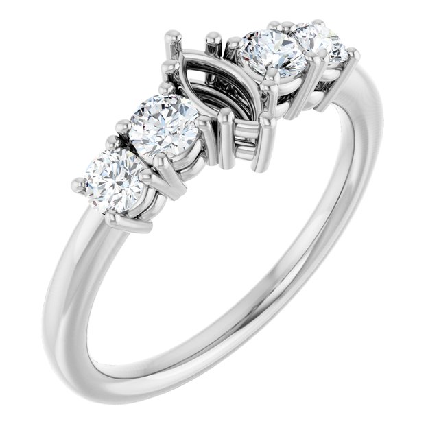 14k White Gold