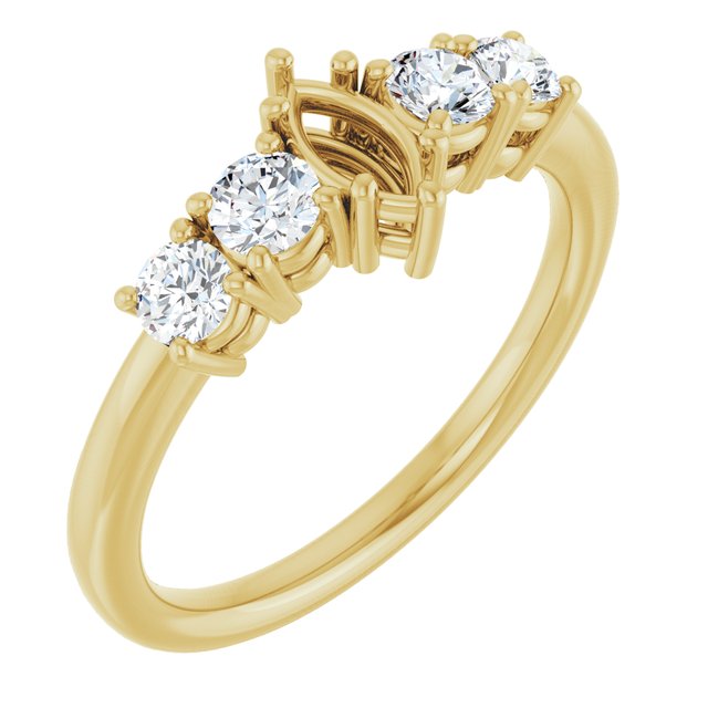 14k Yellow Gold