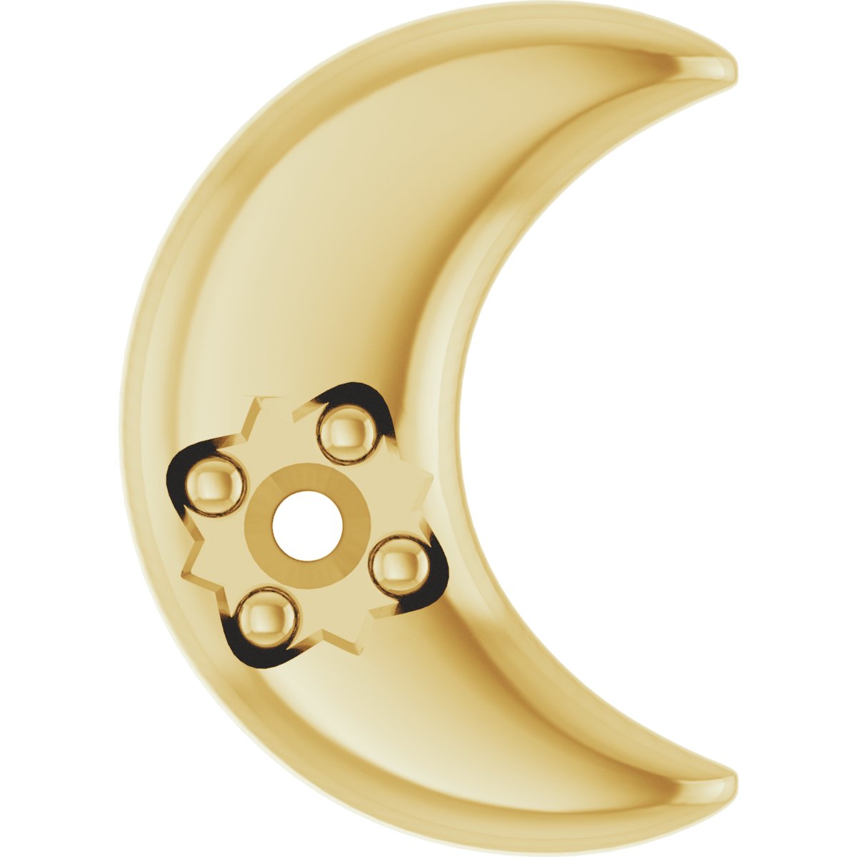 Accented Crescent Moon Trim