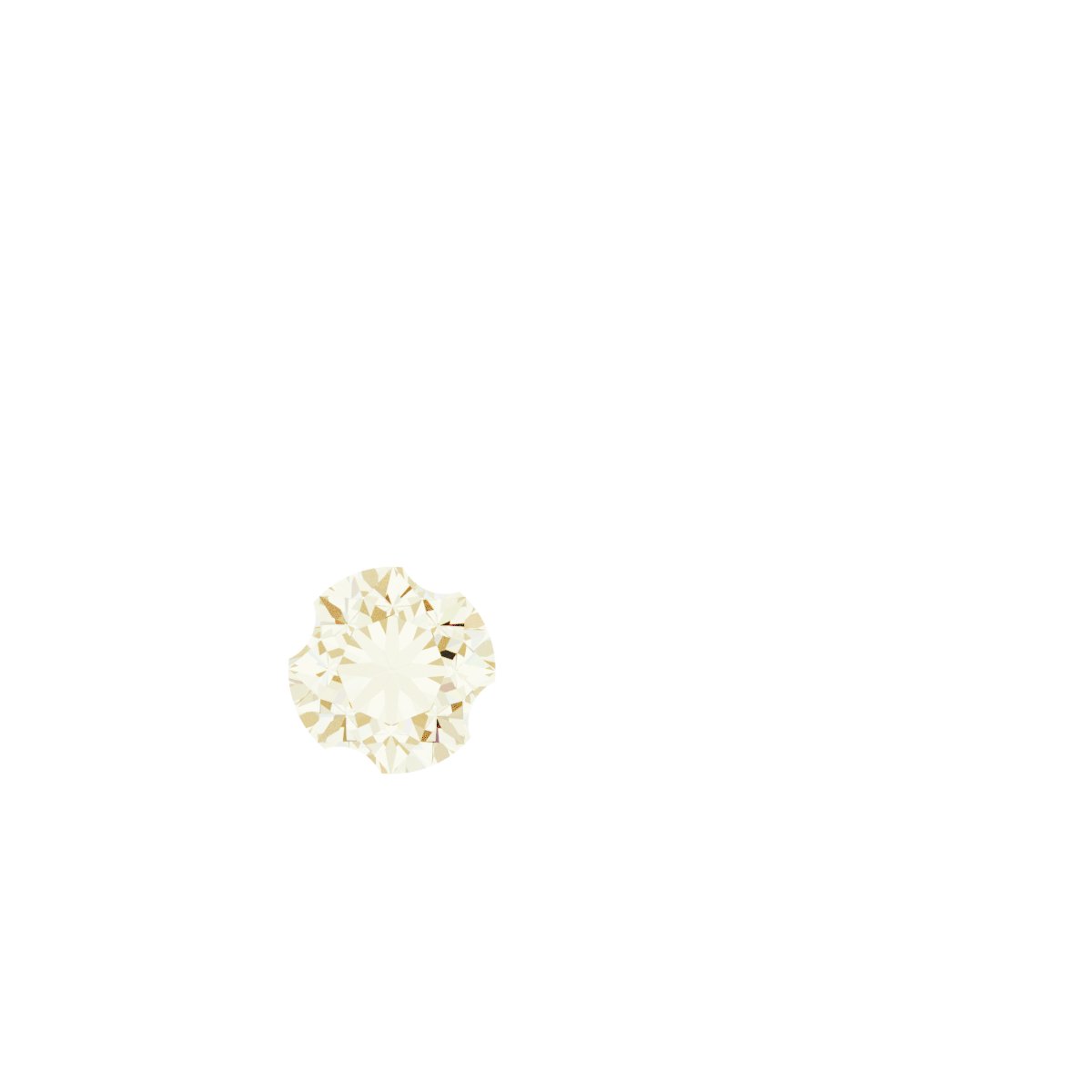 Accented Crescent Moon Trim