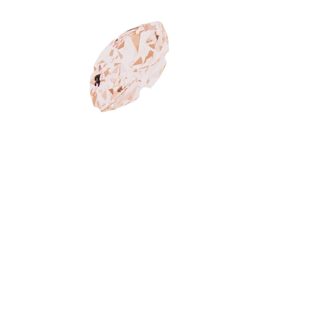 Asymmetric Solitaire Ring