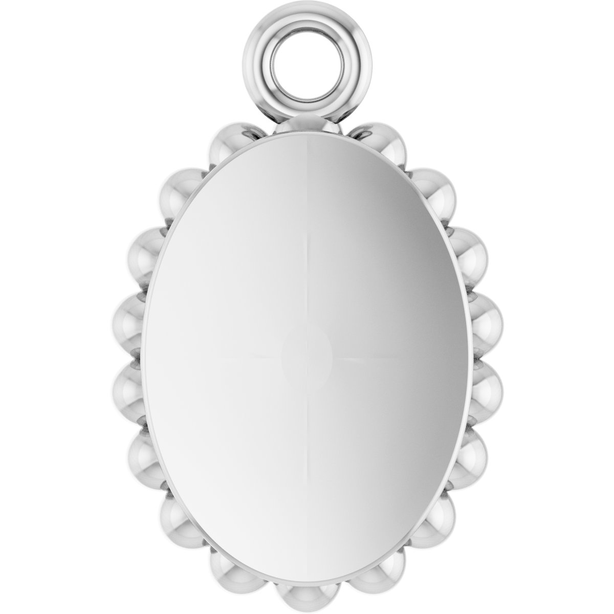 Engravable Vintage-Inspired Dangle