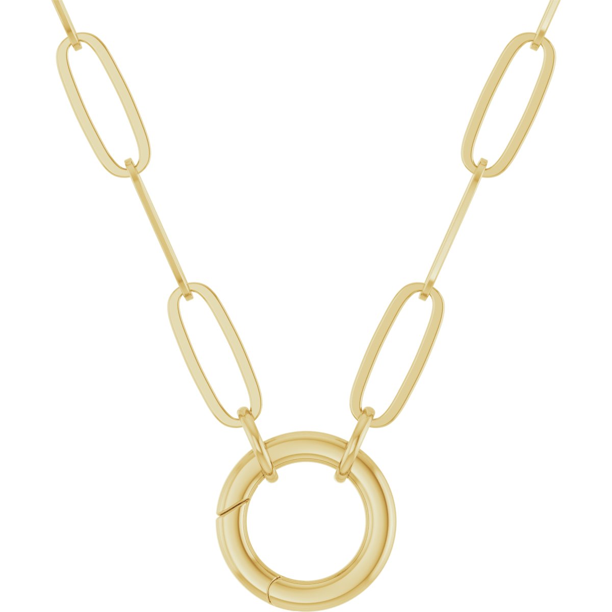 Circle Charm Necklace