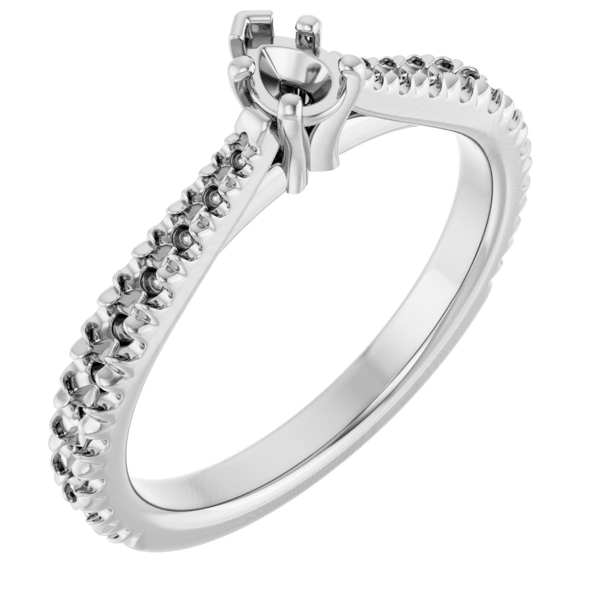 14k White Gold