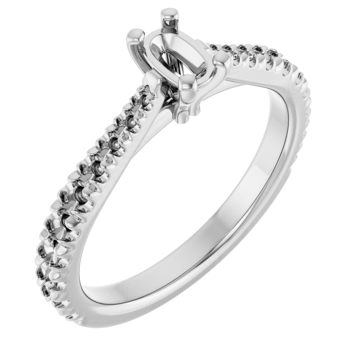 14k White Gold
