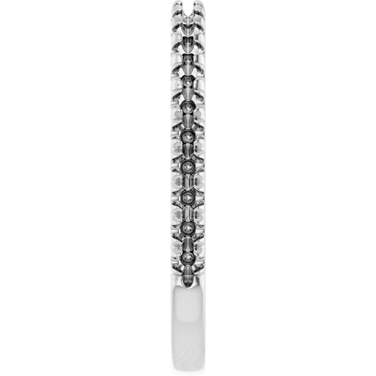 Band Mounting for 10.5x5.5 mm Pear Ring view 4