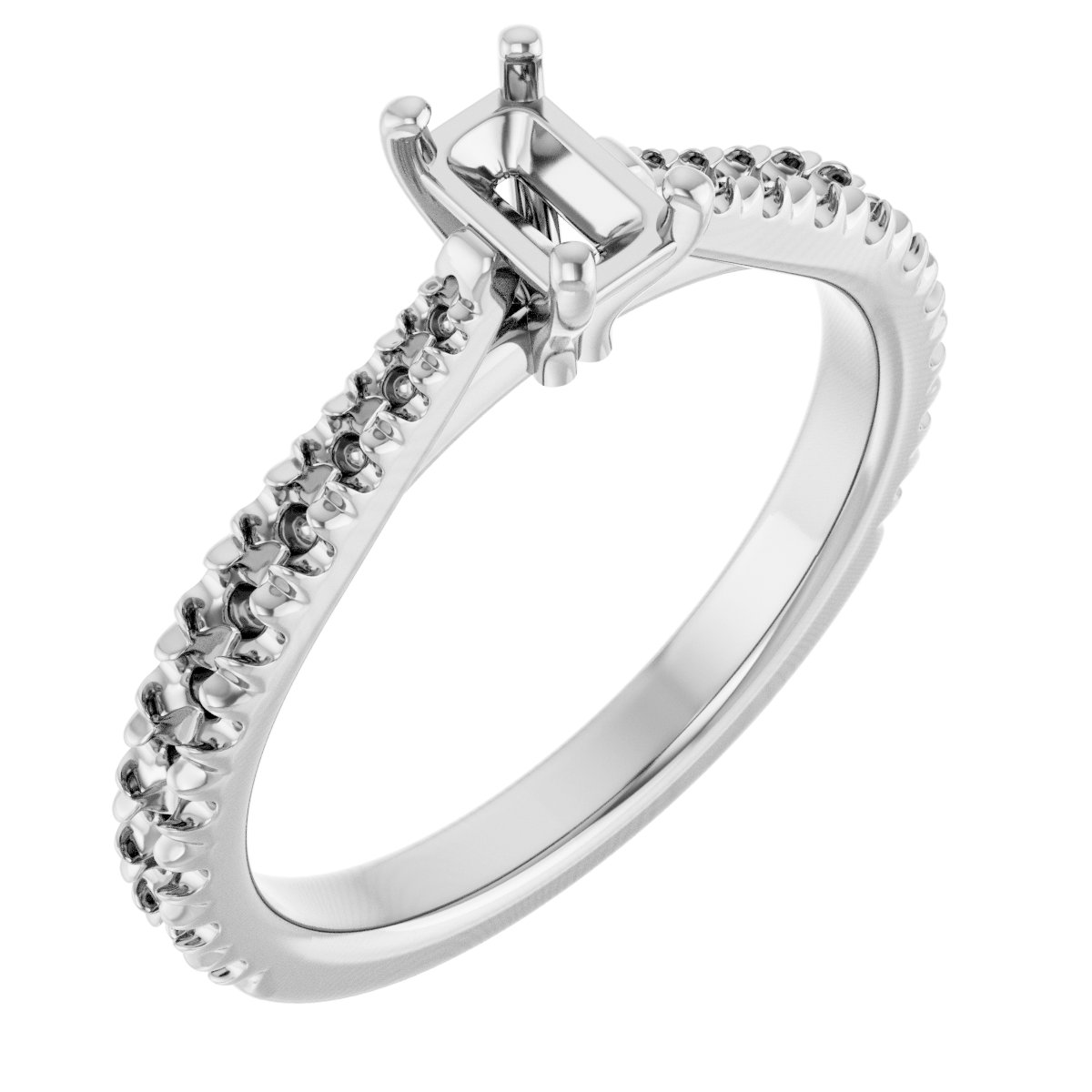 14k White Gold