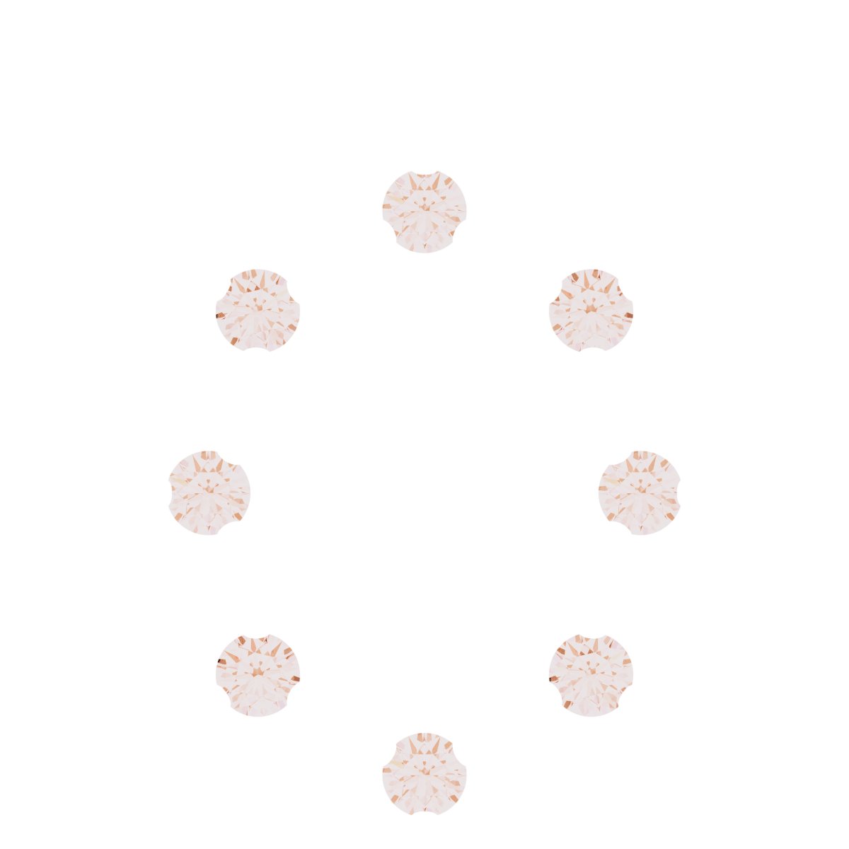 Engravable Accented Round or Oval Dangle