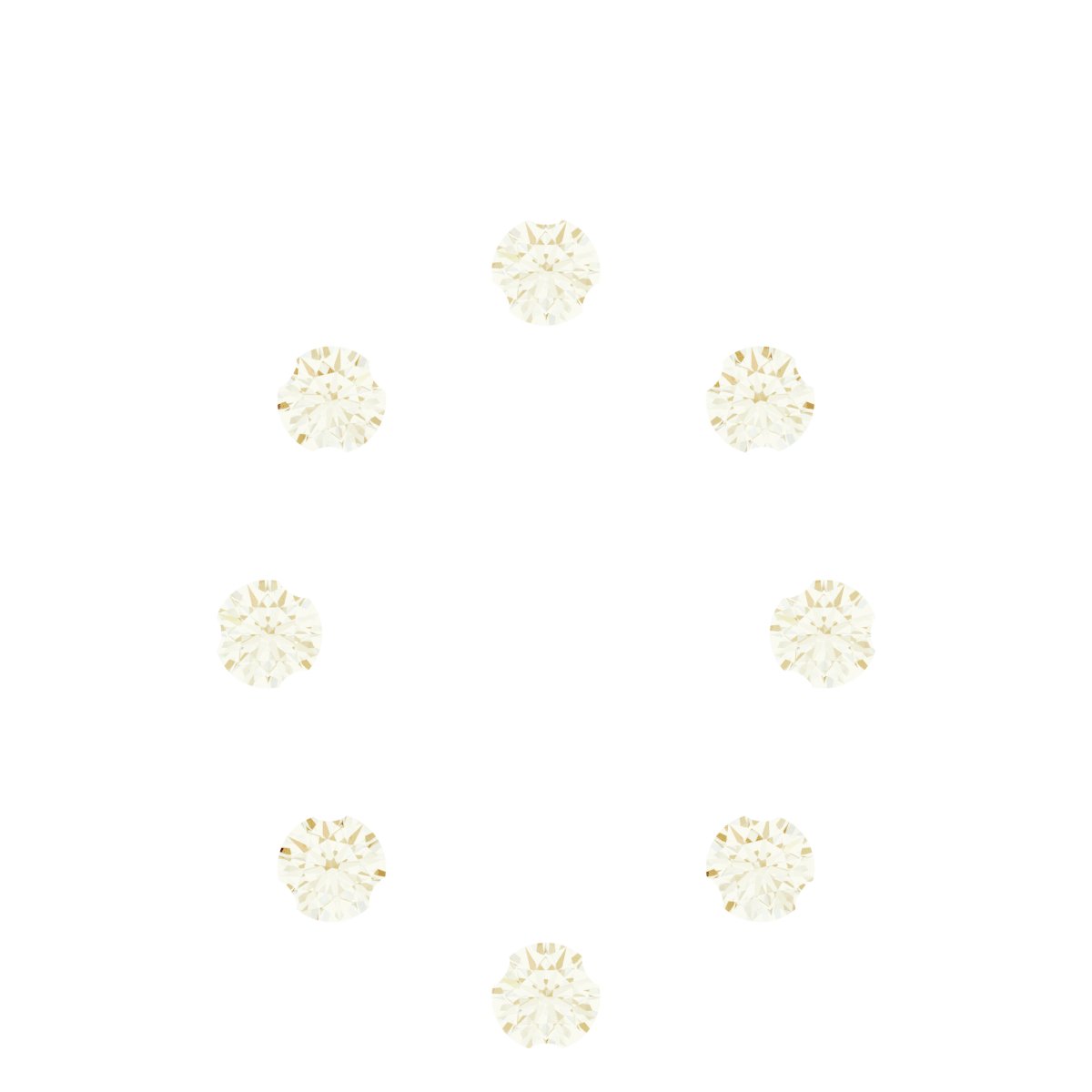 Engravable Accented Round or Oval Dangle