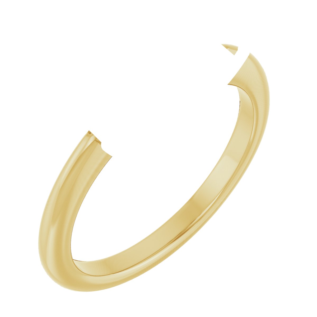 Claw-Prong Three-Stone Engagement Ring