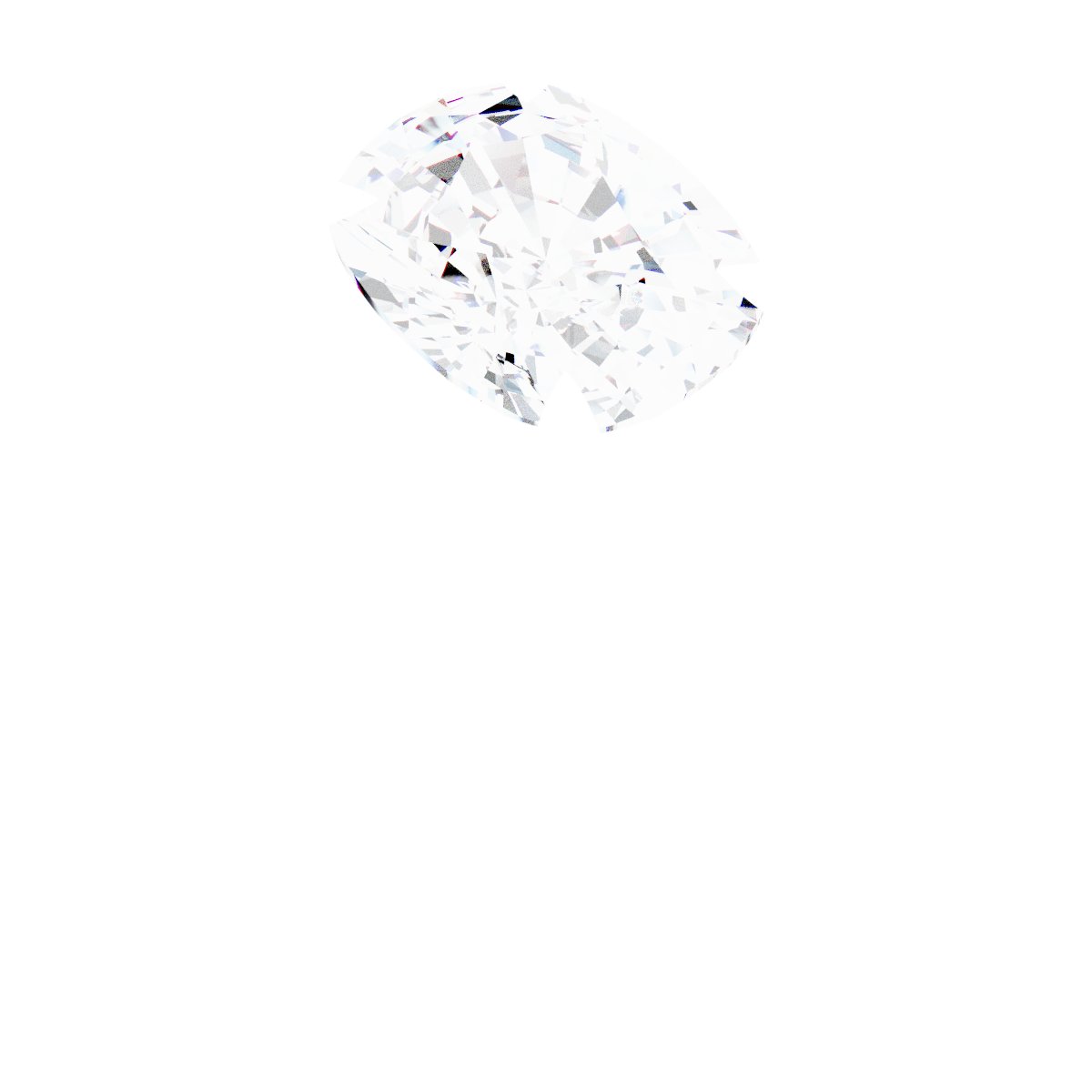 Claw-Prong Three-Stone Engagement Ring