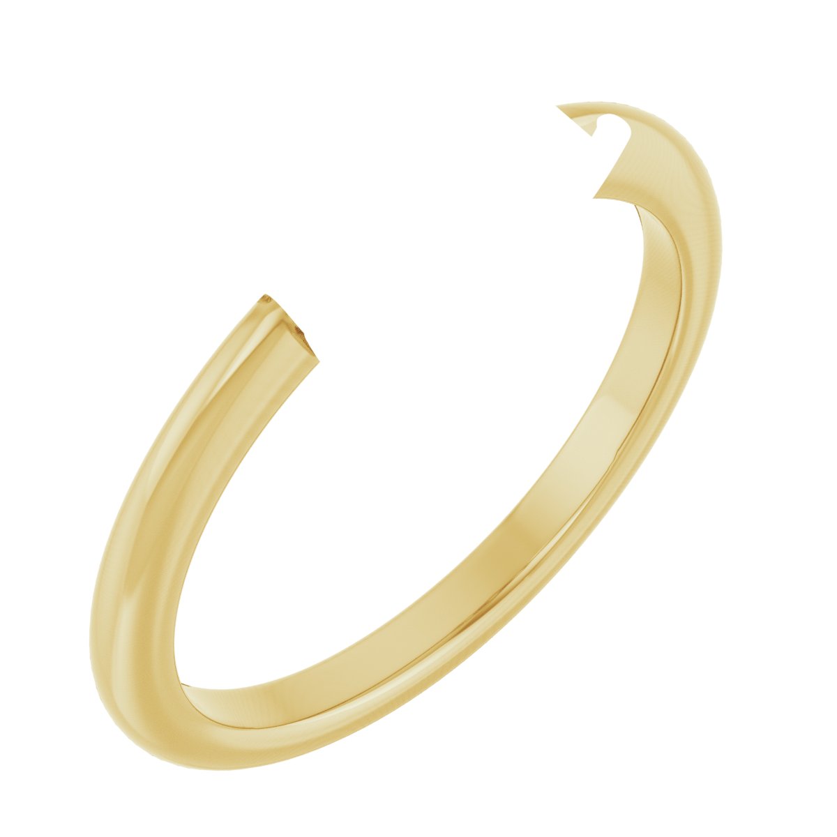 Claw-Prong Three-Stone Engagement Ring