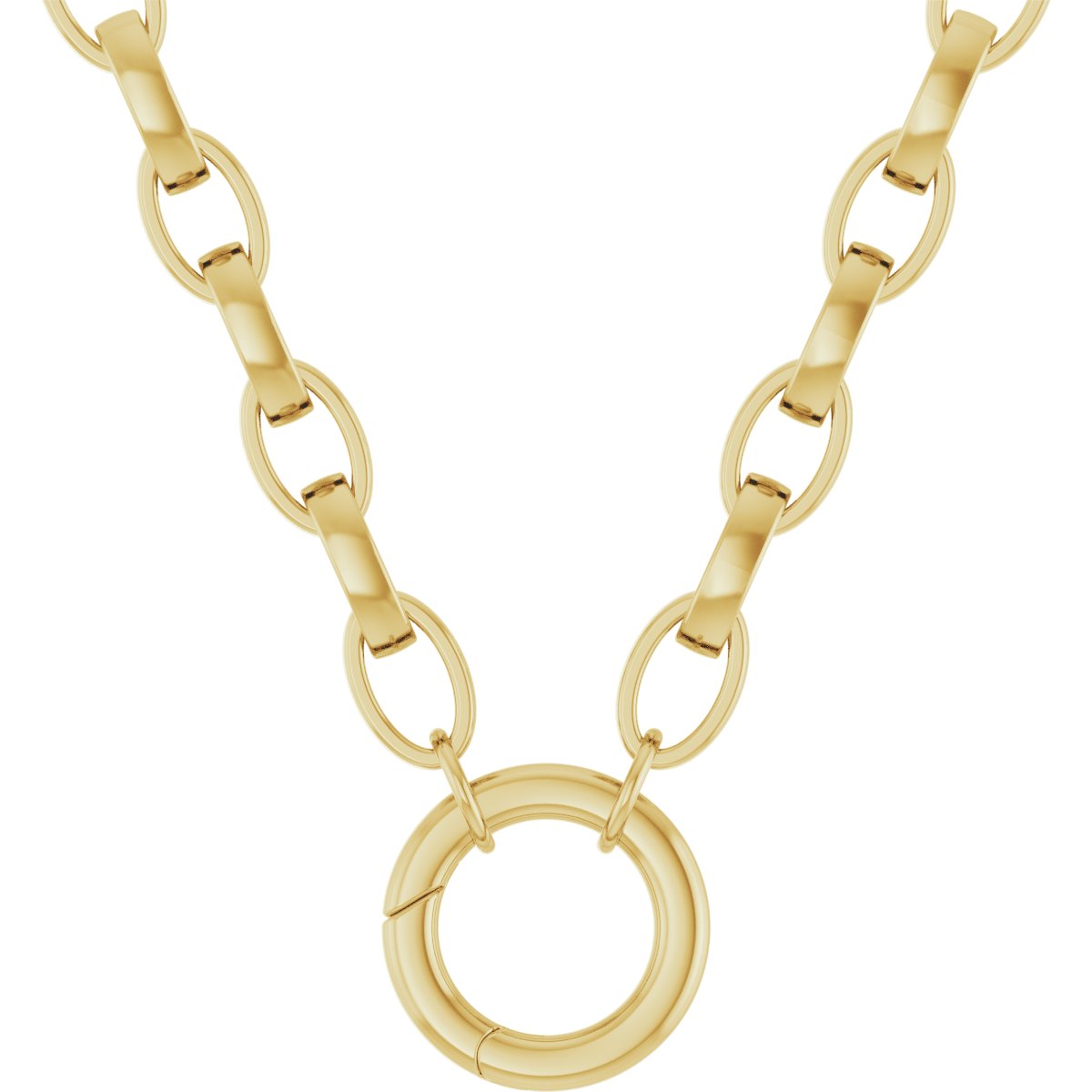 Circle Charm Necklace
