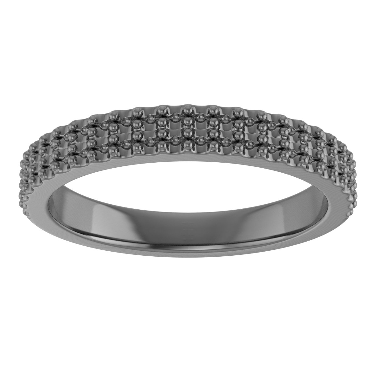 Band Mounting for 16x12 mm Oval Ring view 3