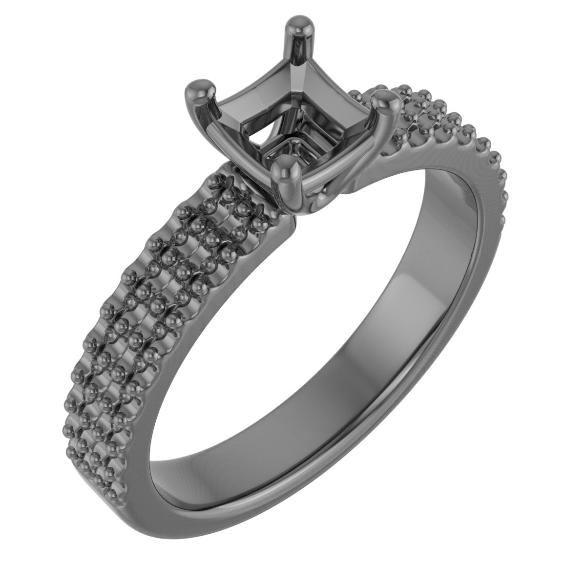 16x12 mm Oval Engagement Ring Mounting