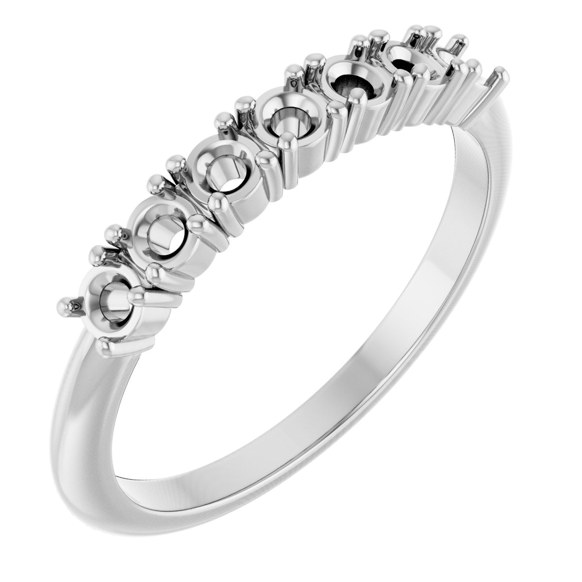 Seven-Stone Anniversary Band