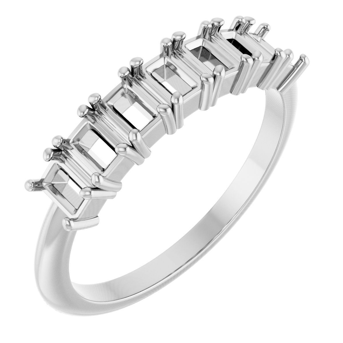 Seven-Stone Anniversary Band