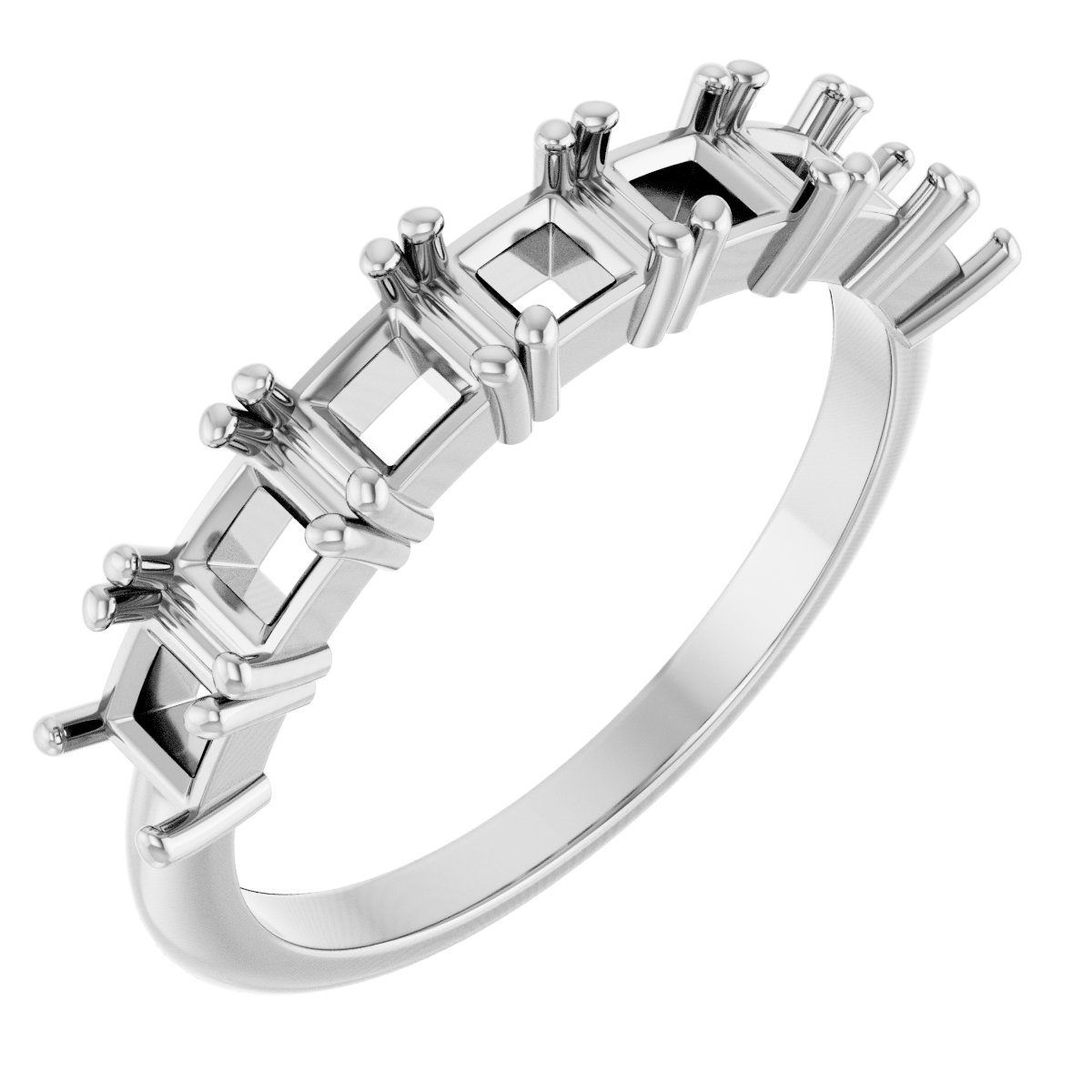 Seven-Stone Anniversary Band