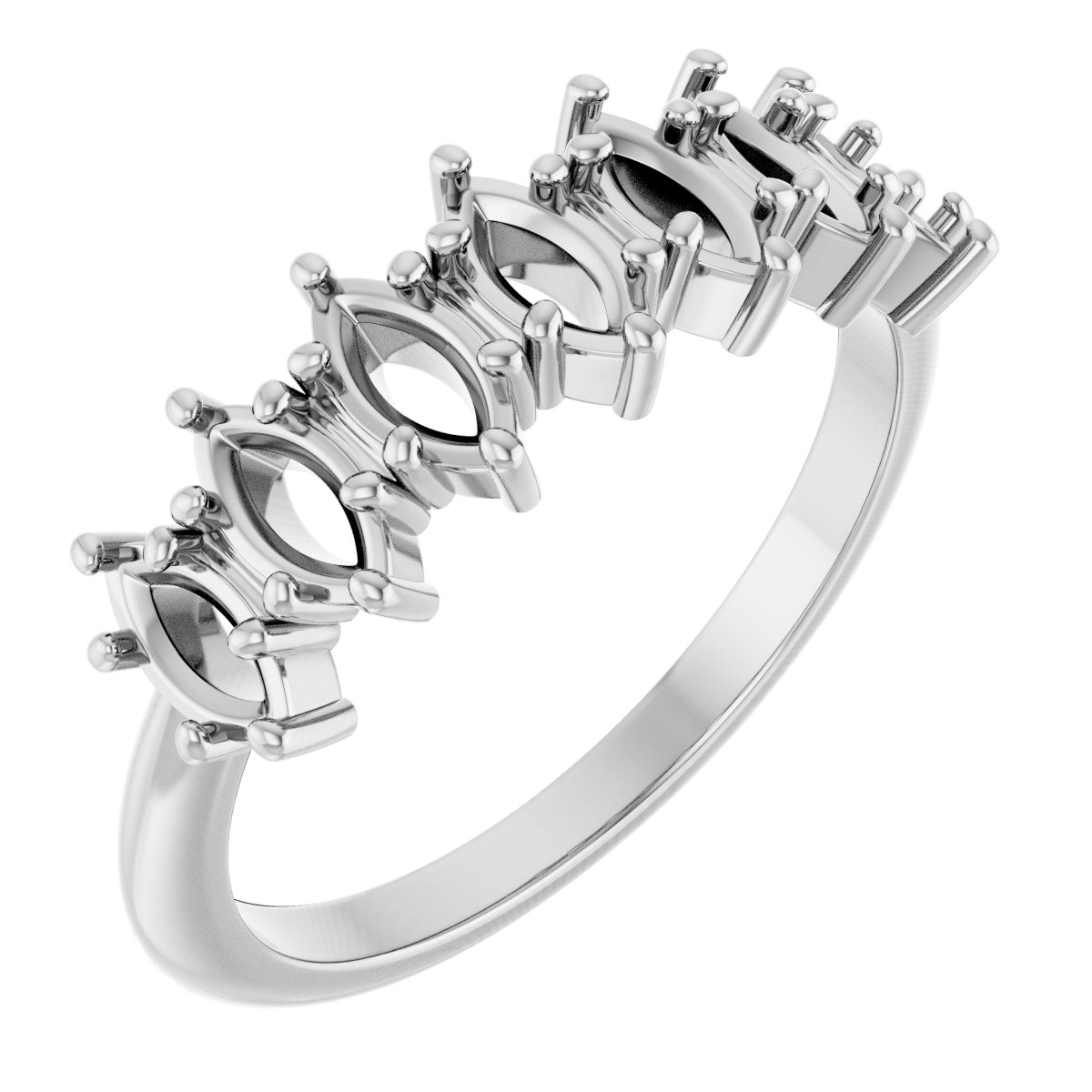 Seven-Stone Anniversary Band