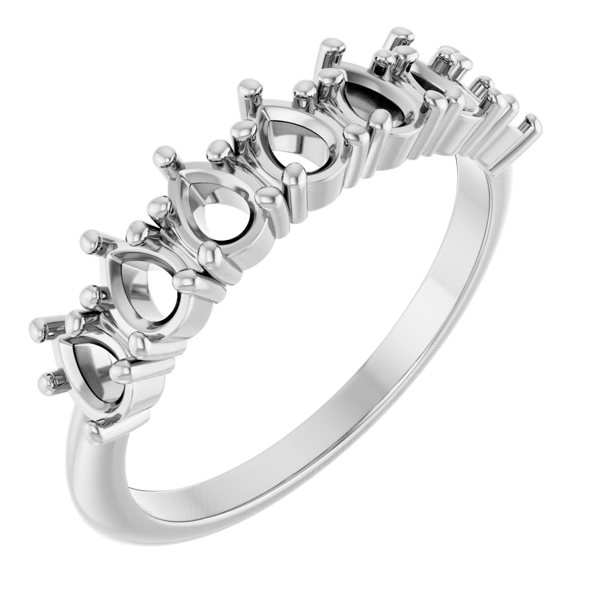 Seven-Stone Anniversary Band
