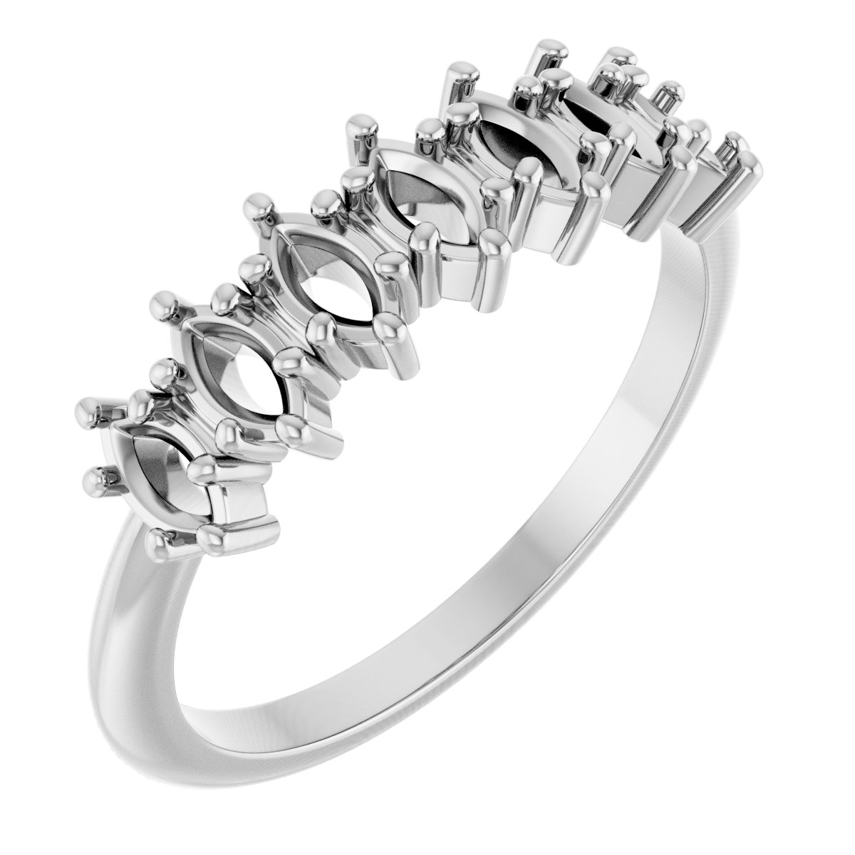Seven-Stone Anniversary Band