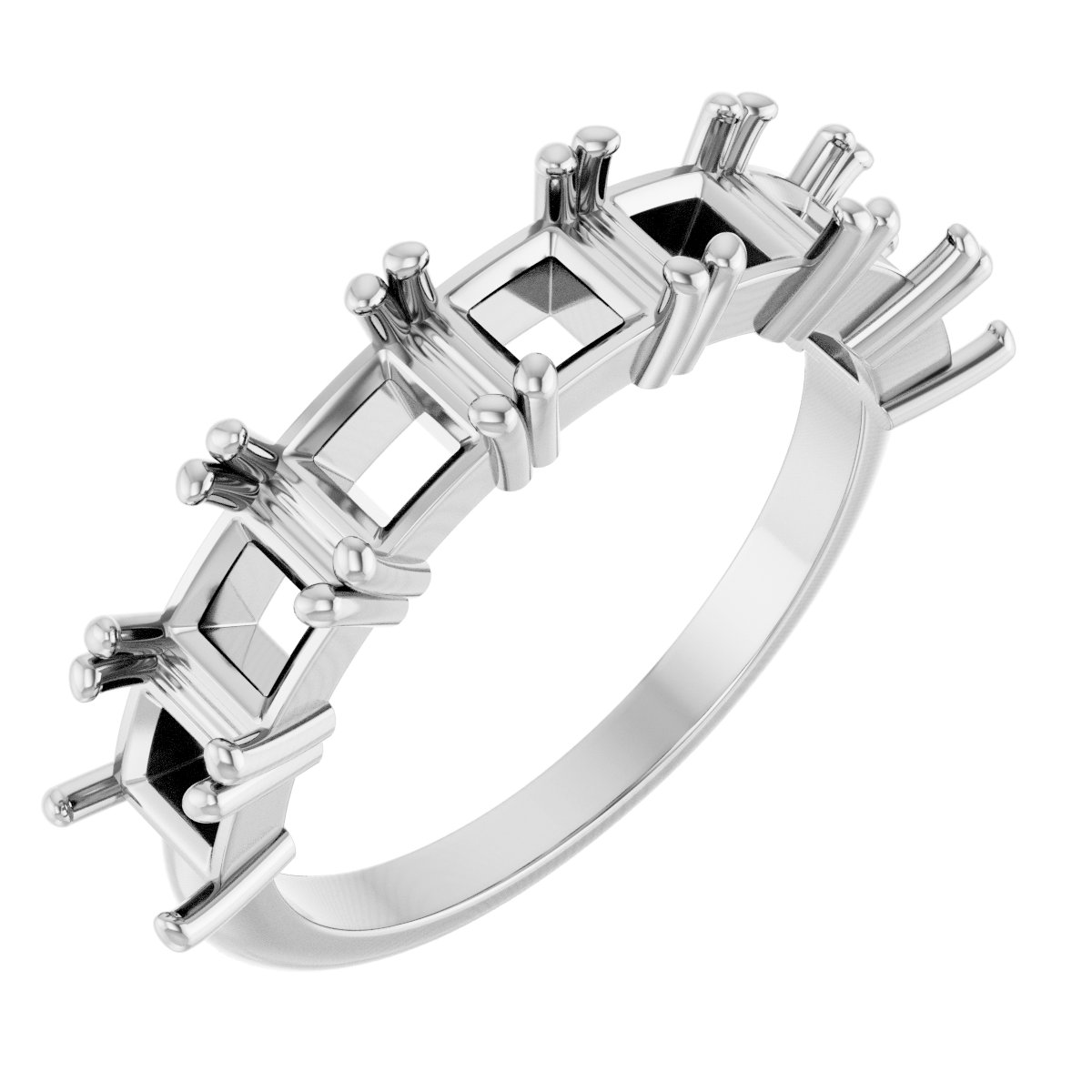 Seven-Stone Anniversary Band