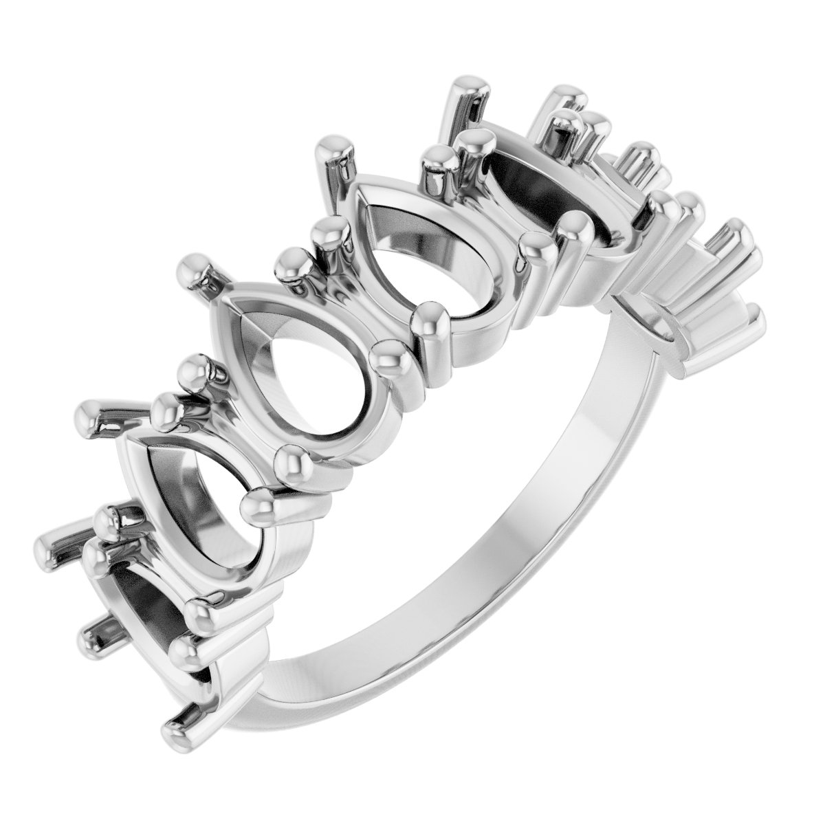 Seven-Stone Anniversary Band