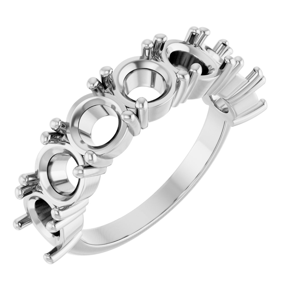 Seven-Stone Anniversary Band