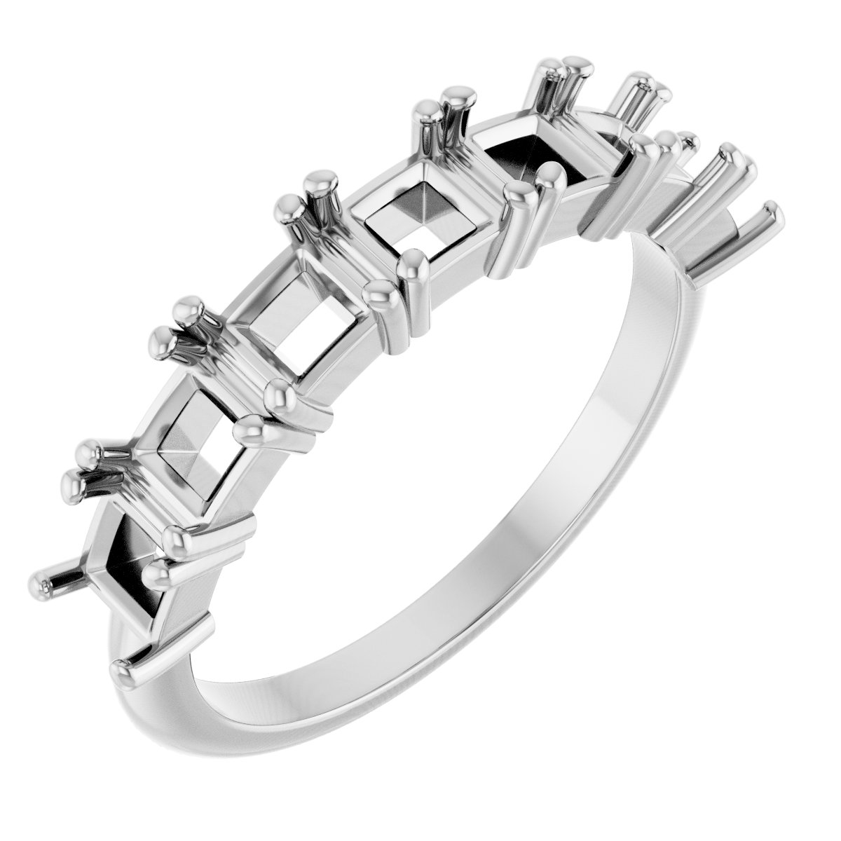 Seven-Stone Anniversary Band