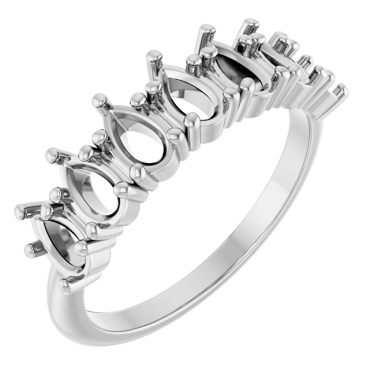 Seven-Stone Anniversary Band