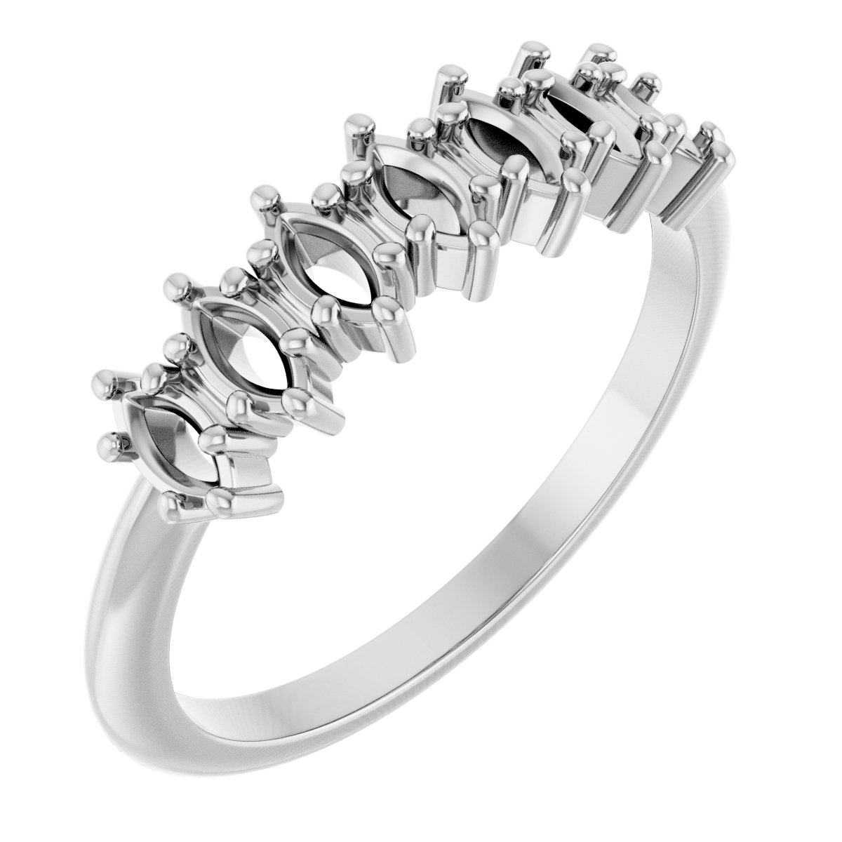 Seven-Stone Anniversary Band