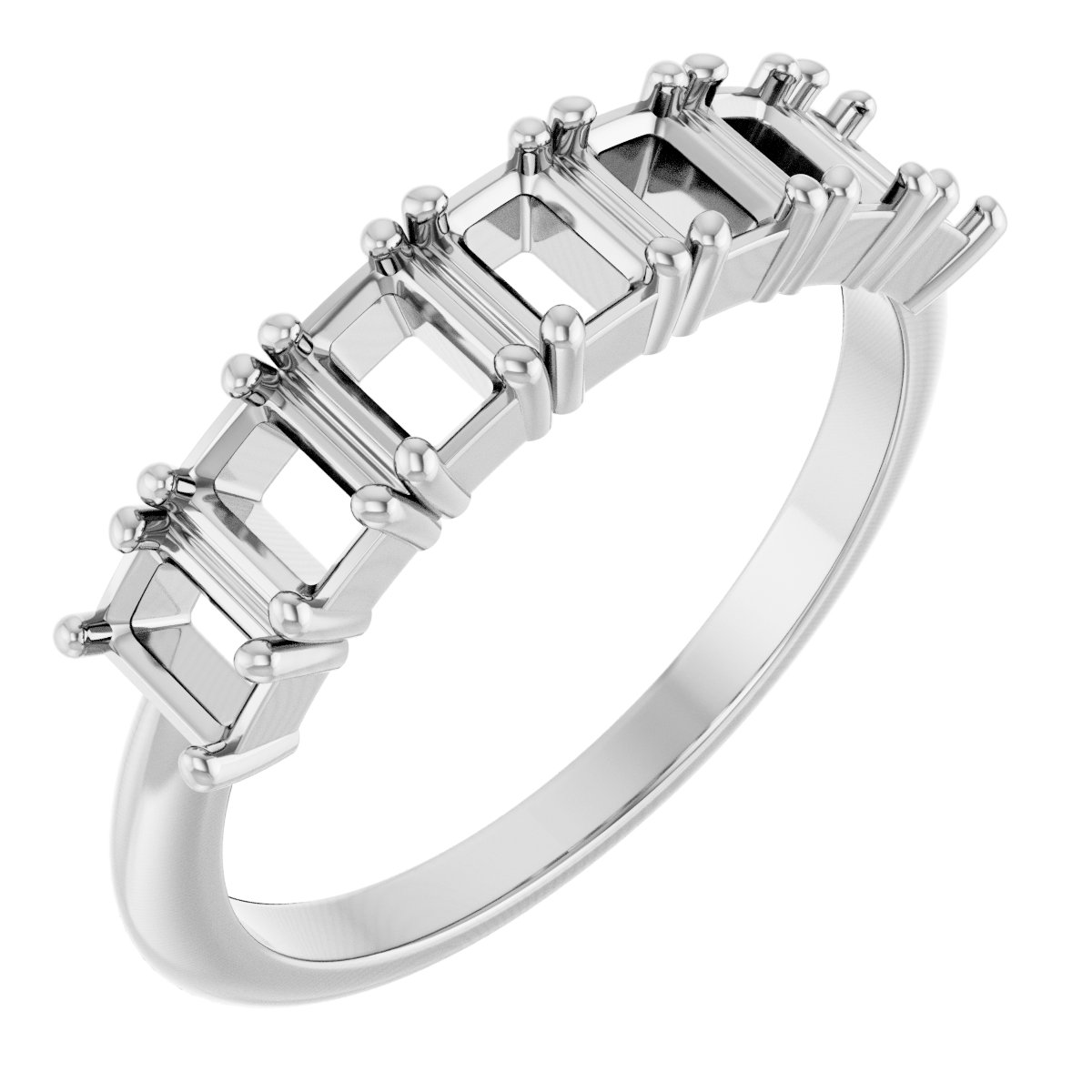 Seven-Stone Anniversary Band