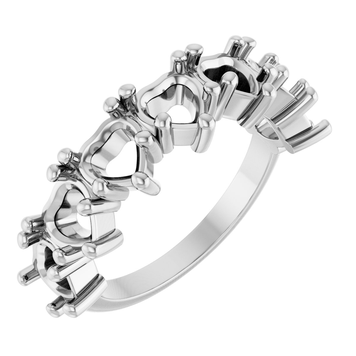 Seven-Stone Anniversary Band