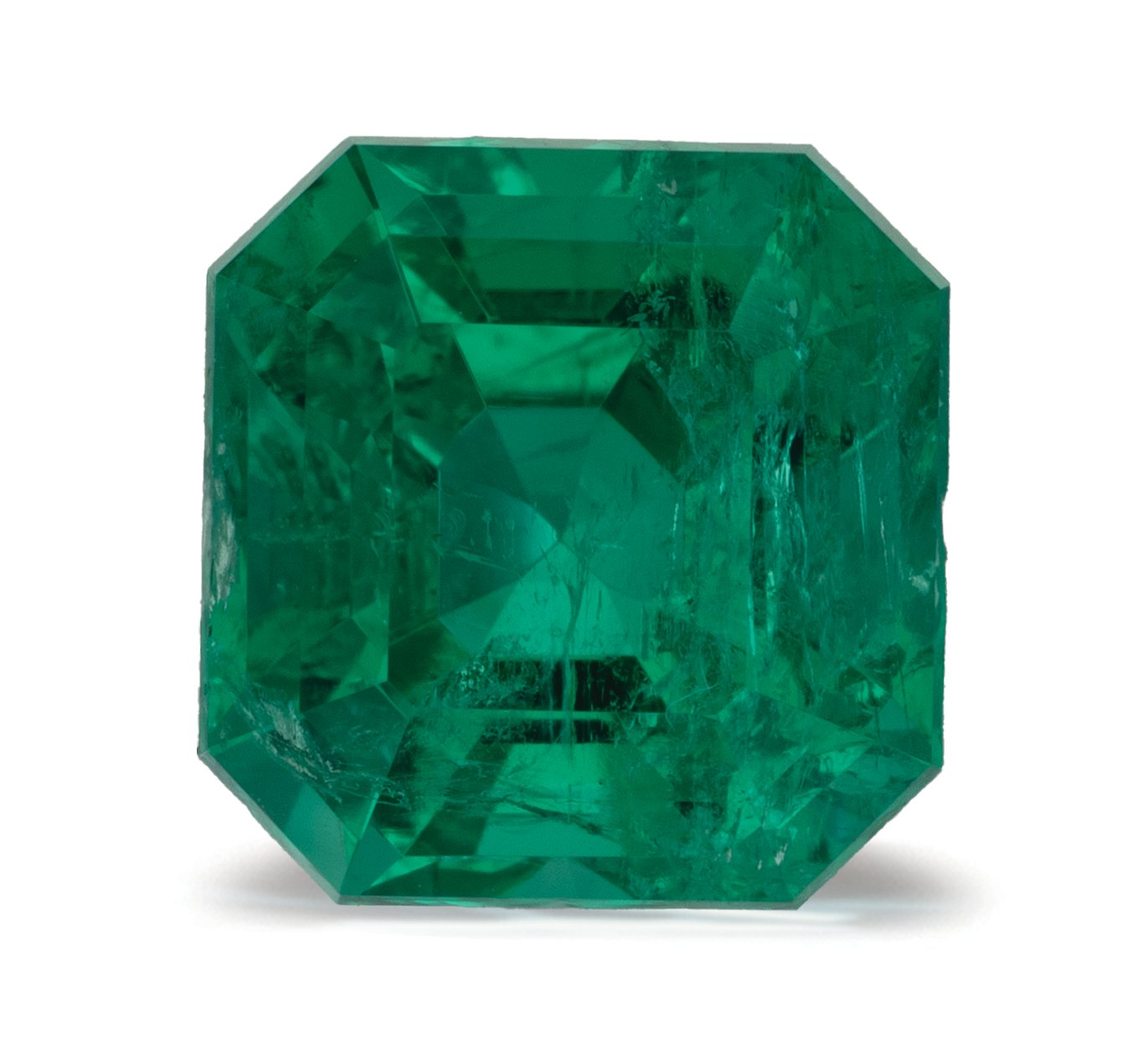 ASSCHER 2.91ct Natural Emerald 