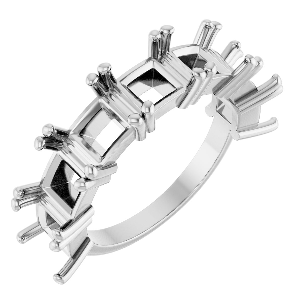 Seven-Stone Anniversary Band