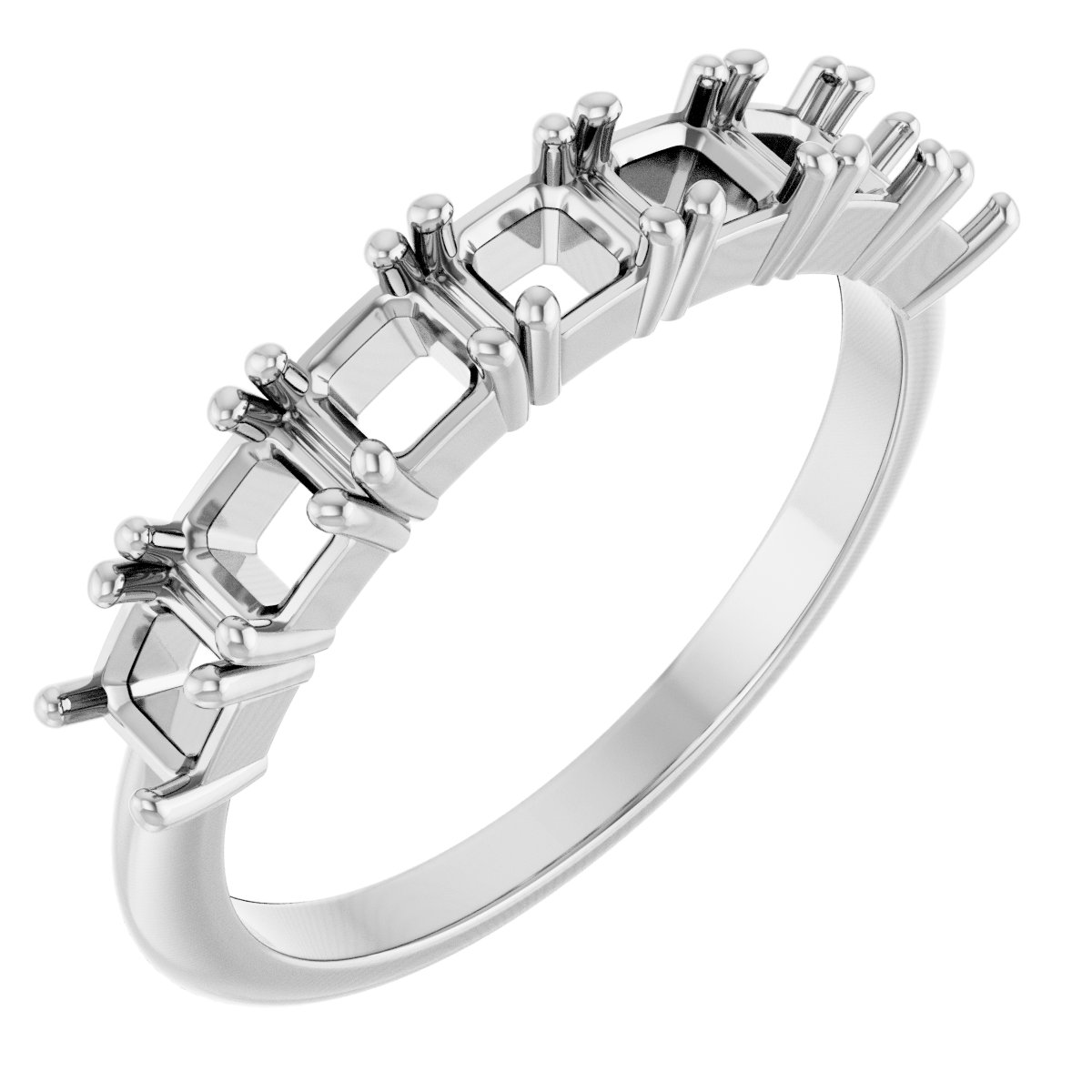 Seven-Stone Anniversary Band