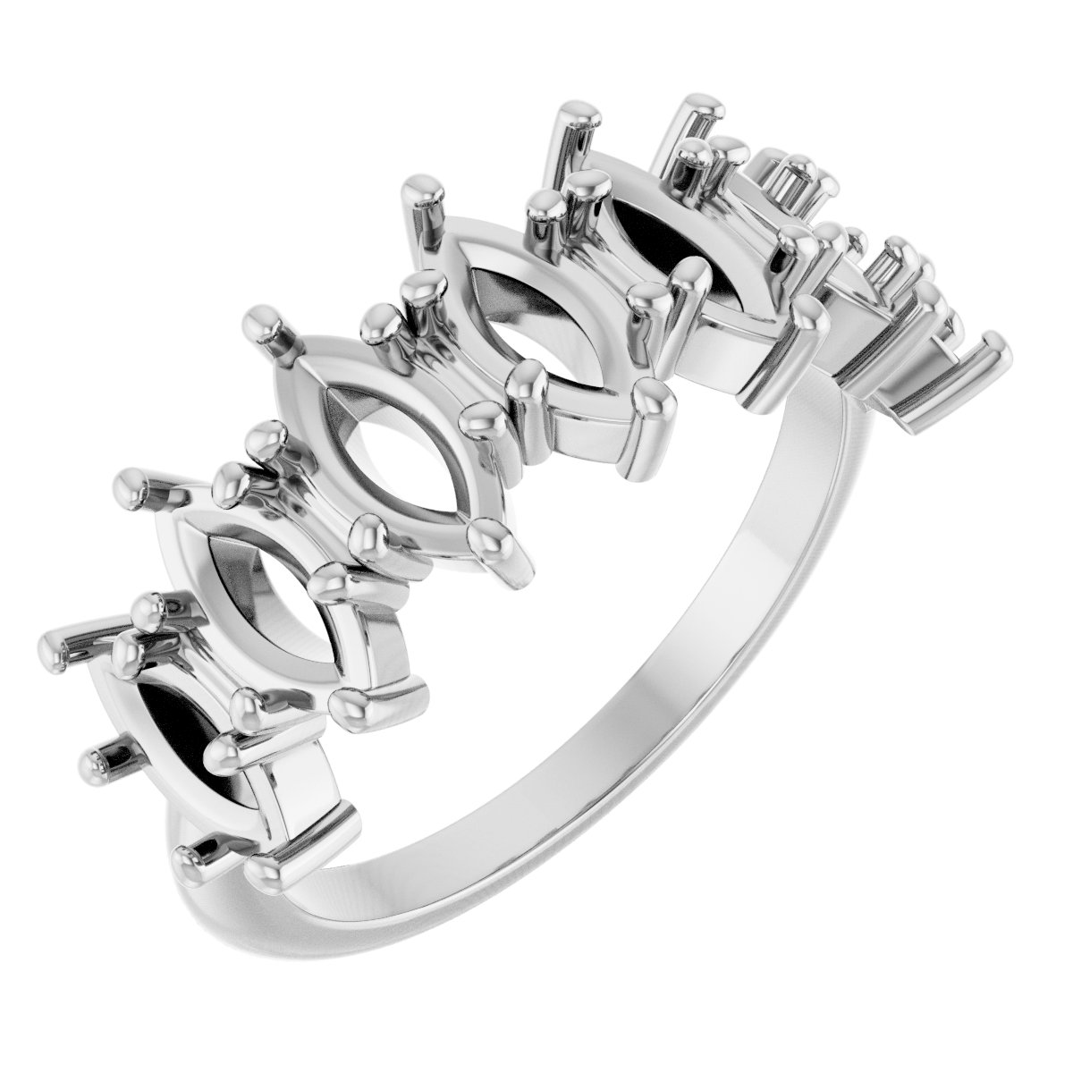 Seven-Stone Anniversary Band