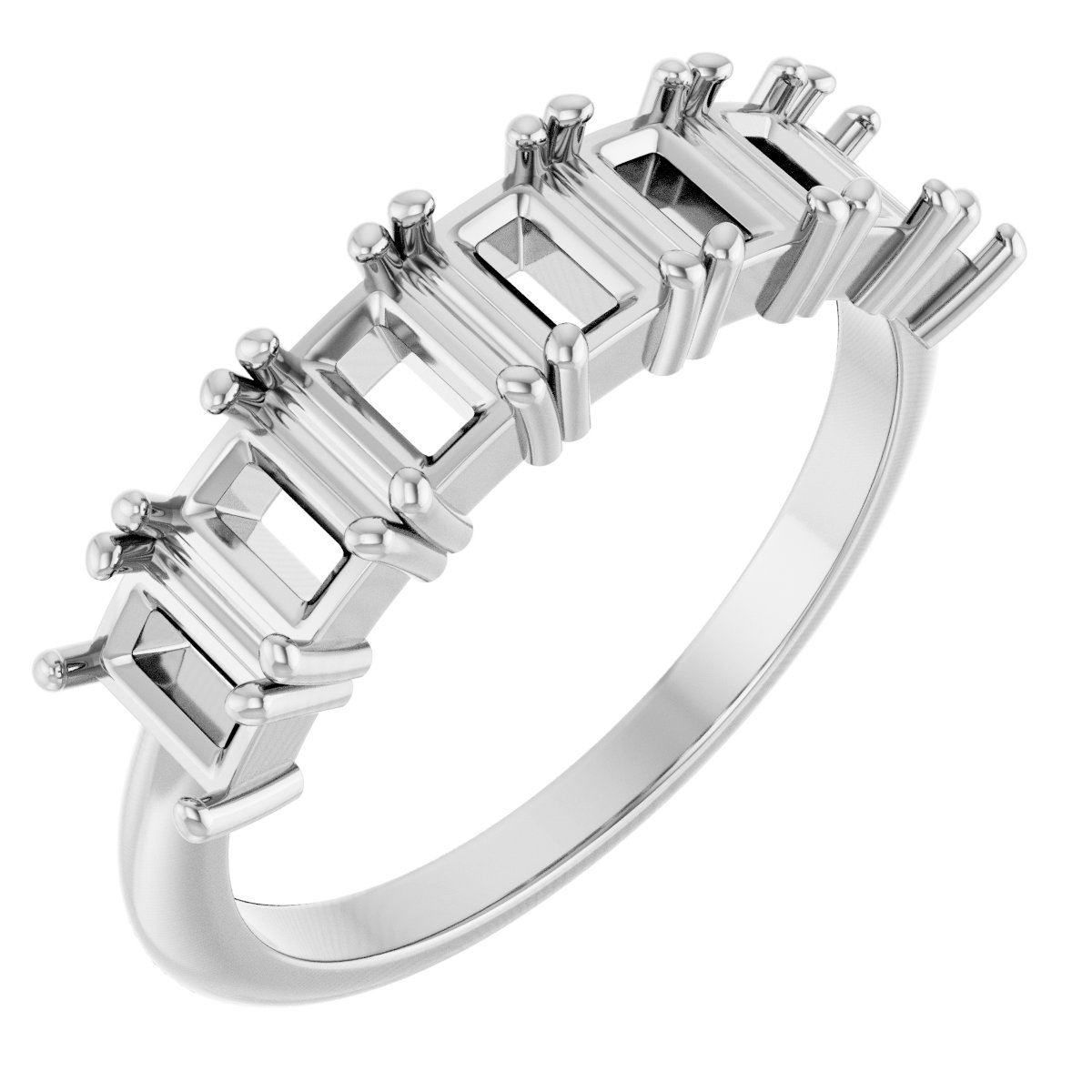 Seven-Stone Anniversary Band
