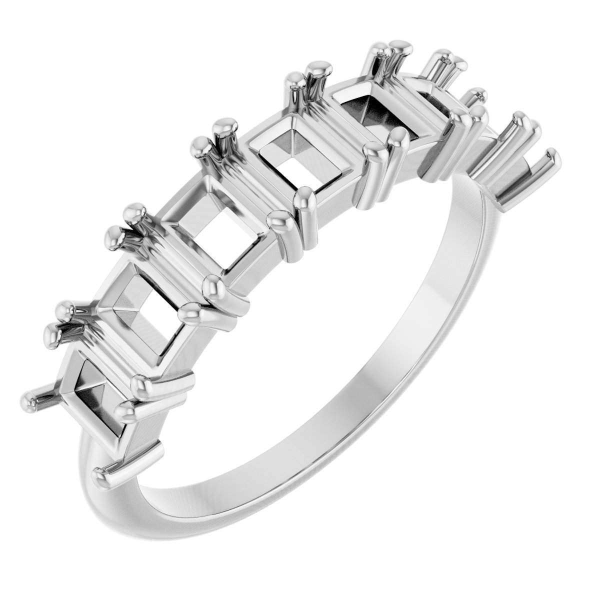 Seven-Stone Anniversary Band