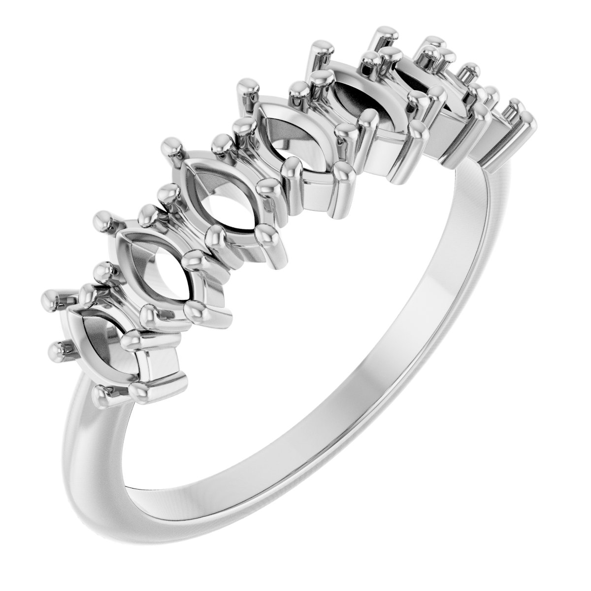 Seven-Stone Anniversary Band