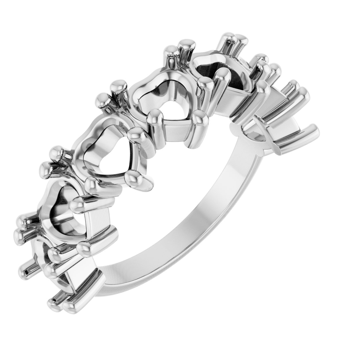 Seven-Stone Anniversary Band