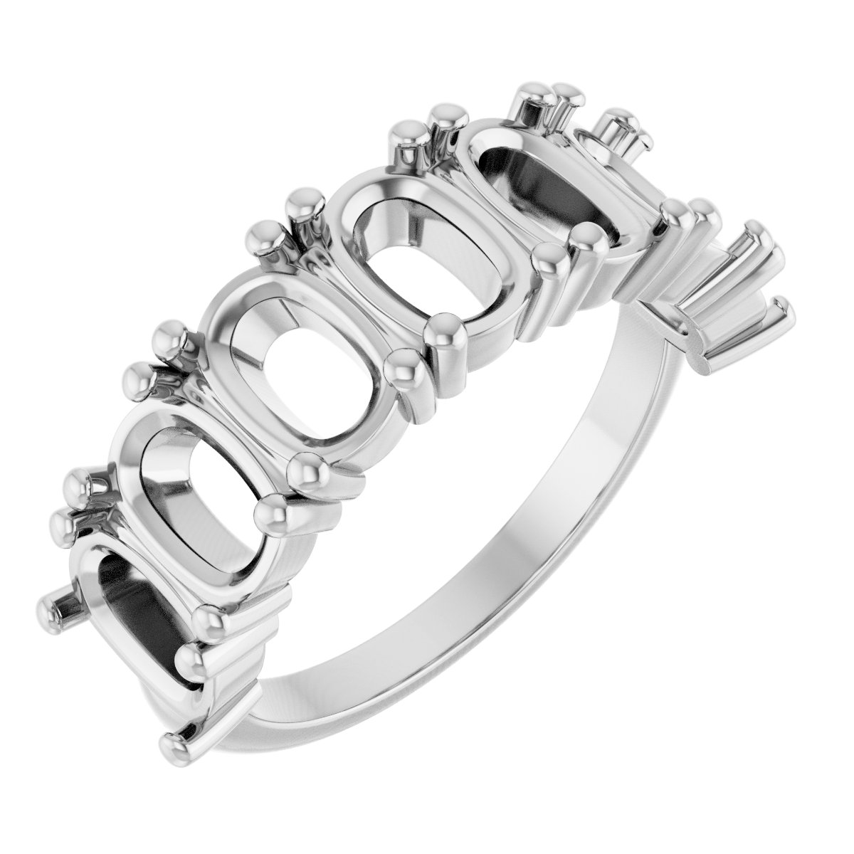 Seven-Stone Anniversary Band