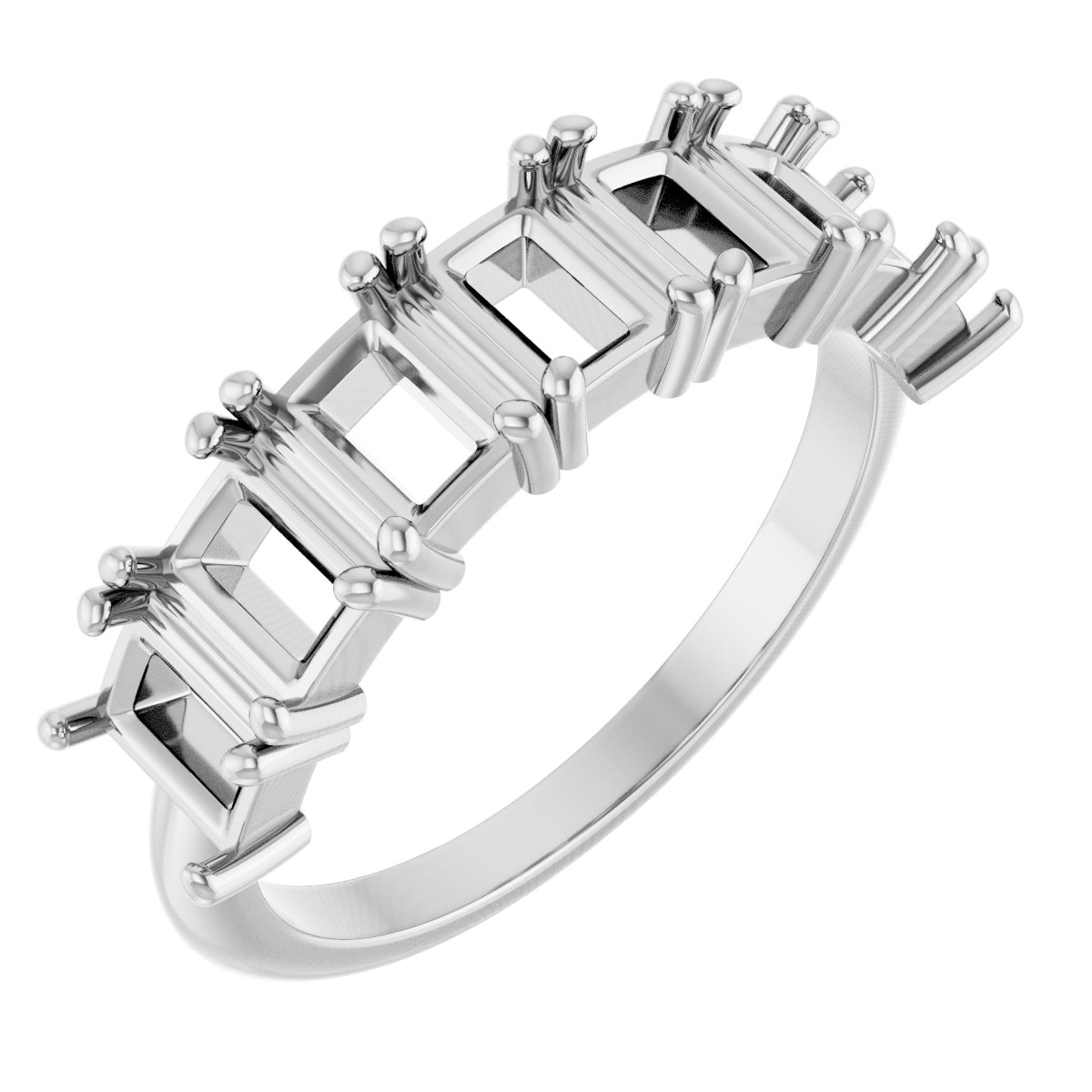Seven-Stone Anniversary Band