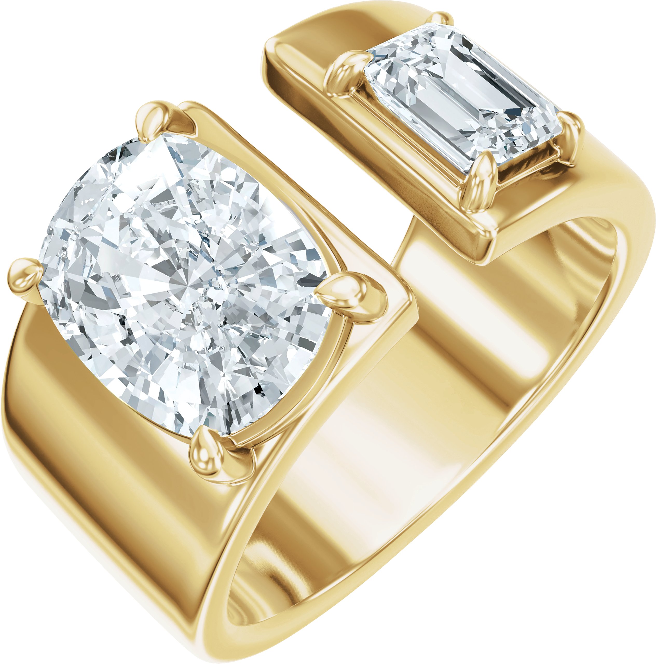 Two-Stone Engagement Ring or Band