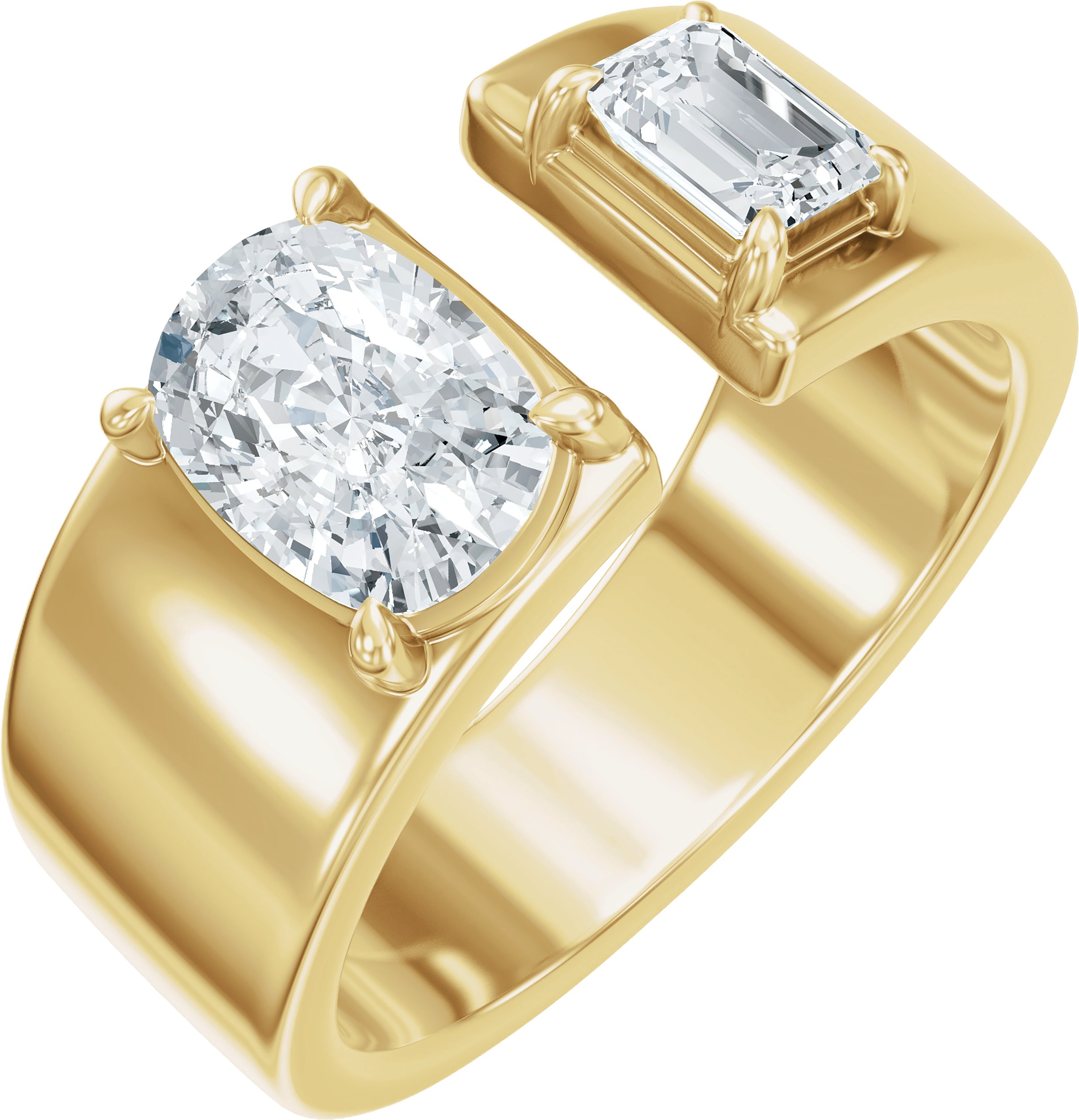 Two-Stone Engagement Ring or Band